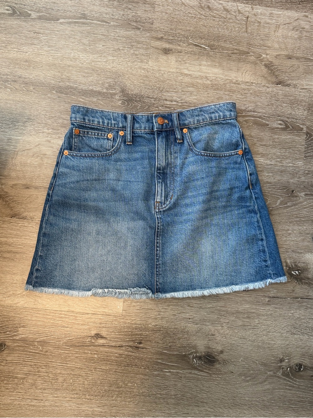Mini Madewell Denim Skirt